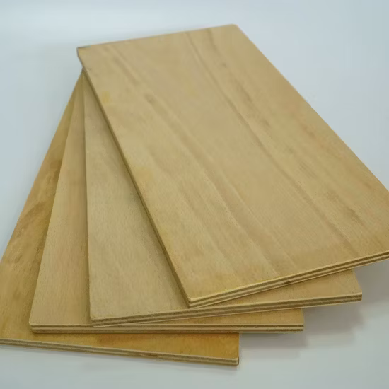 E1e2 3 mm/6 mm/9 mm/12 mm/15 mm/18 mm/Türhaut Okoume Bintangor Birke Sapeli Teak Ahorn Holzfurnier Kommerzielles Sperrholz/Mahagoni-Sperrholz für Möbel/Dekoration